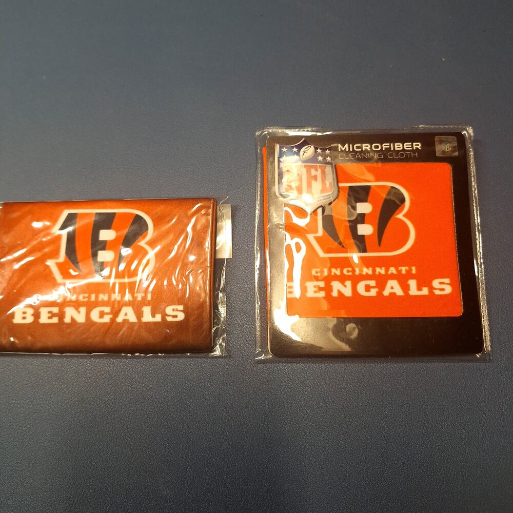 NFL Cincinnati Bengals Sunglass cloth and Sunglass Bag Combo